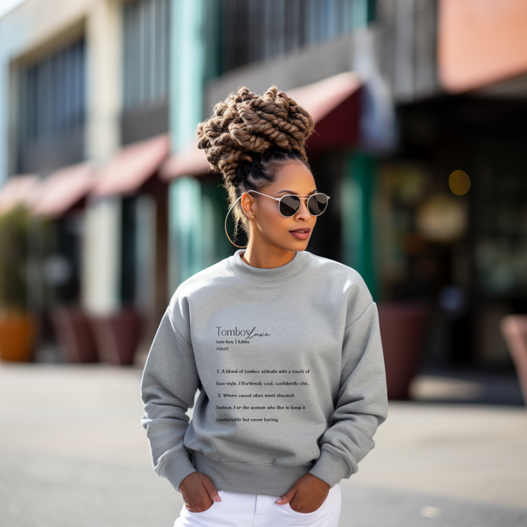 Luxe Statement Sweatshirt