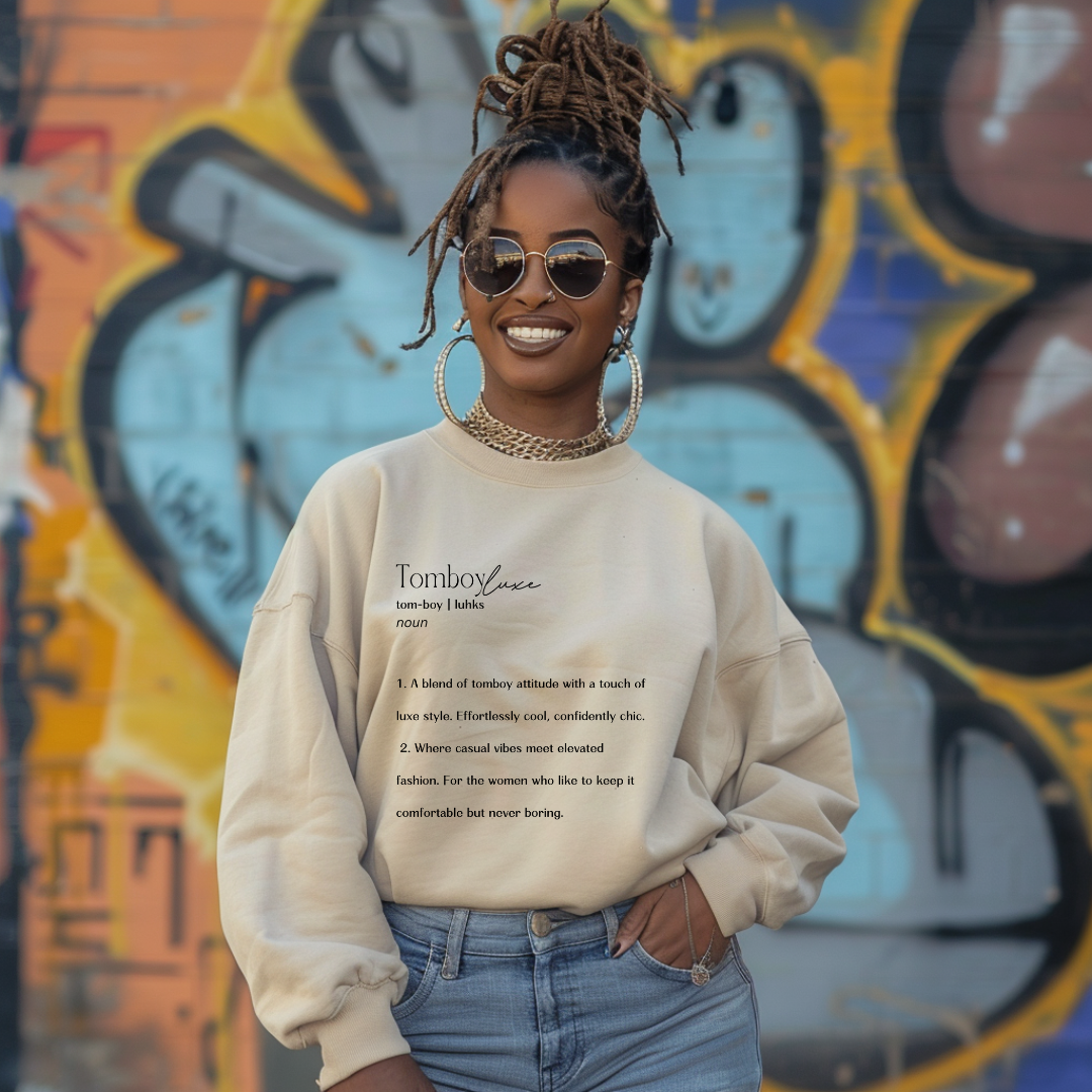 Luxe Statement Sweatshirt