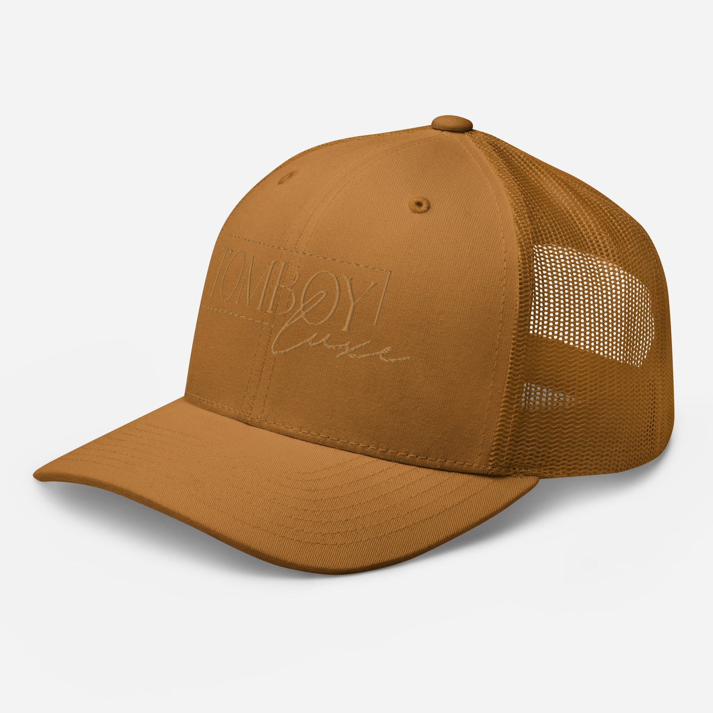 Luxe Trucker Cap Gold