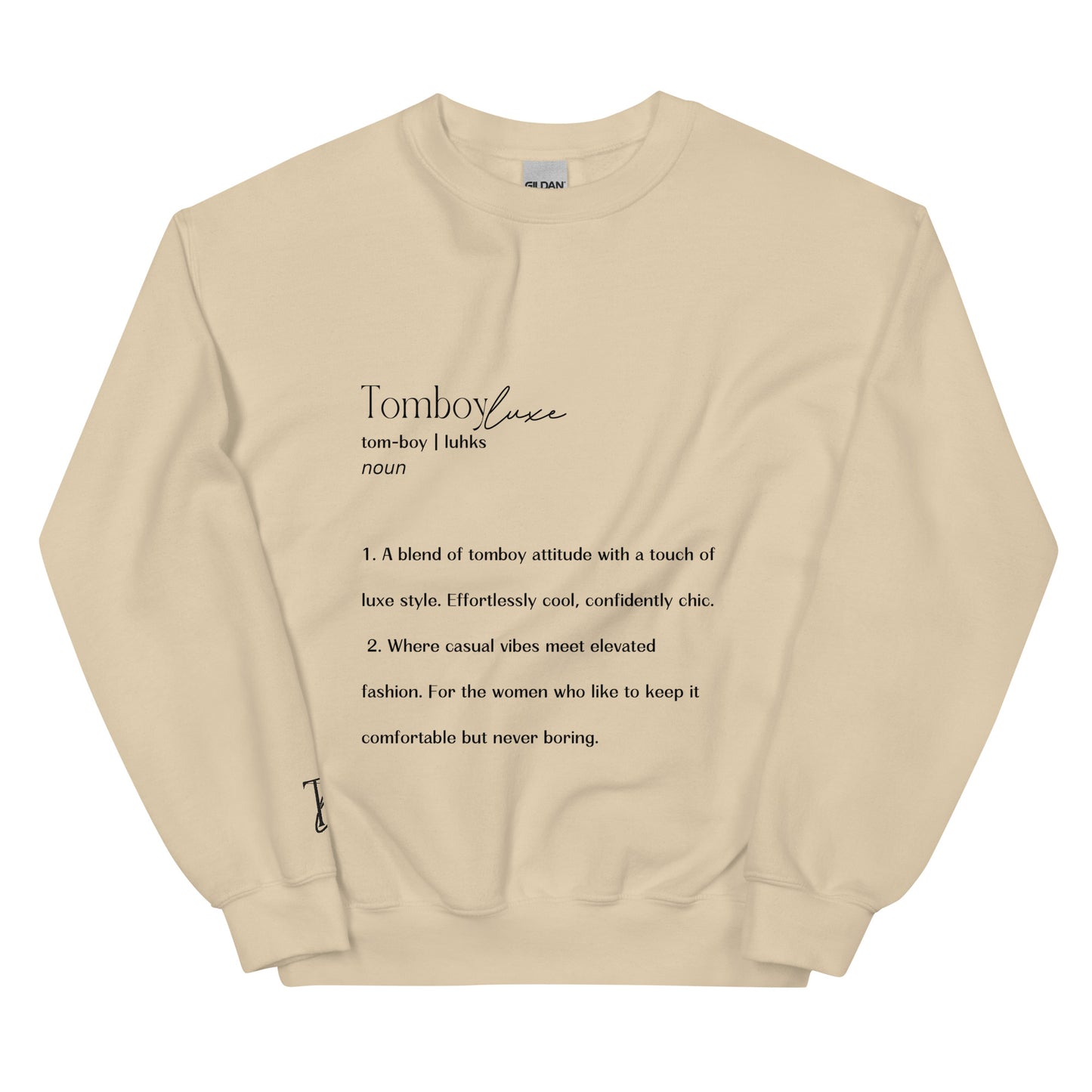 Luxe Statement Sweatshirt