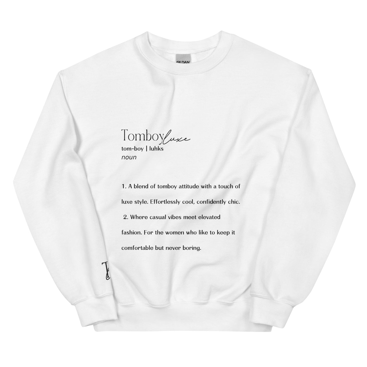 Luxe Statement Sweatshirt